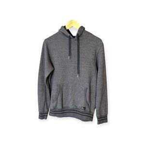 Nickel and Iron Hoodie Mens Size Medium Gray Black